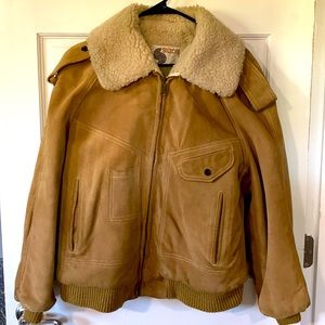 Vintage Silton Suede Sherpa Jacket - RARE